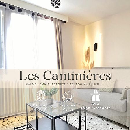 Les Cantinieres - Bourgoin Jallieu - Jardin Prive Ruy-Montceau Екстер'єр фото